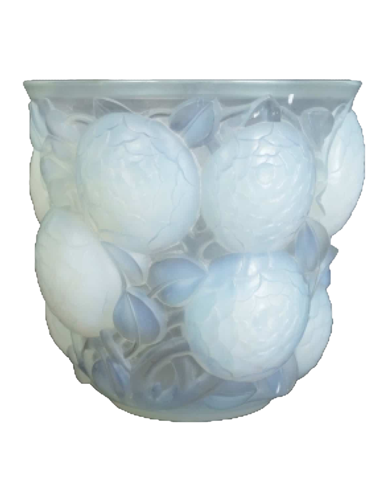 René Lalique (1860-1945) - Opalescent Vase "Oran"