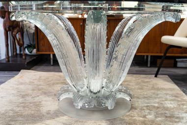 Crystal Lalique Table "CACTUS"