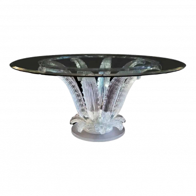 Cristal Lalique Table "CACTUS"
