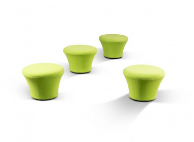 P.Paulin : 4 Tabourets « MUSHROOM »
