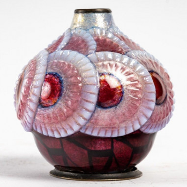 Camille Fauré : Vase émaillé circa 1930