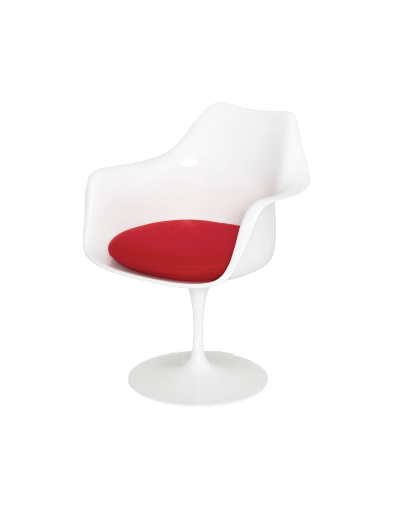 Knoll & Eero Saarinen: Swivel armchair model "Tulip" created in 1956