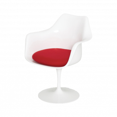 Knoll & Eero Saarinen: Swivel armchair model "Tulip" created in 1956