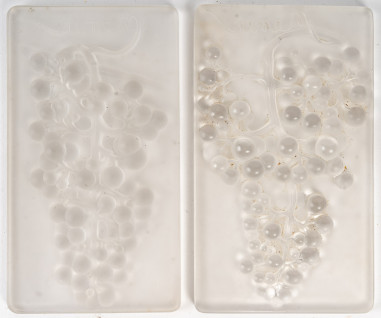 René Lalique (1860-1945) : 2 Menus «...