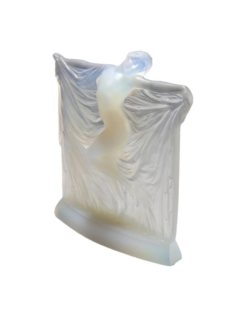 R.Lalique : Statuette "THAIS" Opalescente,1925