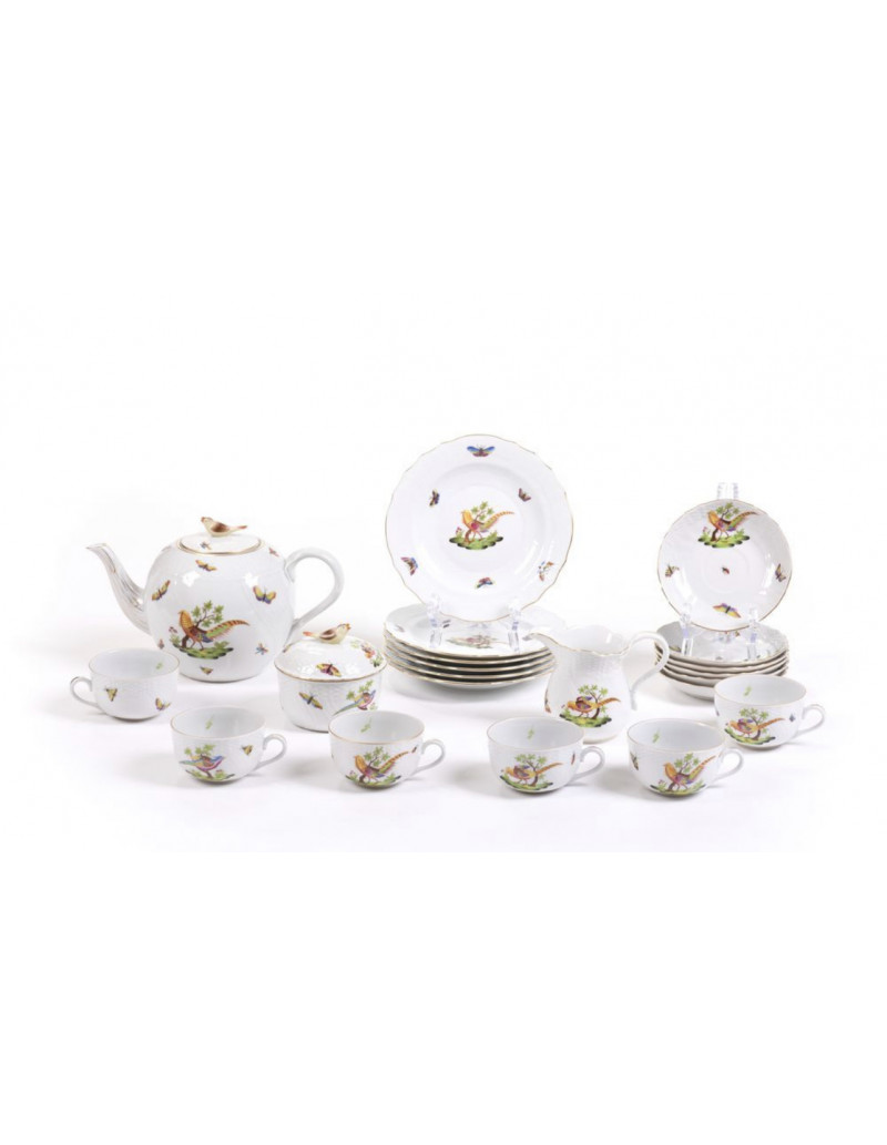Herend : Service à Thé porcelaine 21 pièces