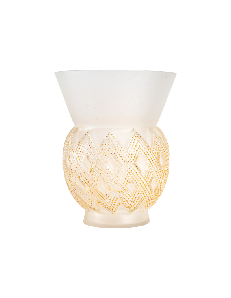 R.Lalique : Vase « Entrelacs »