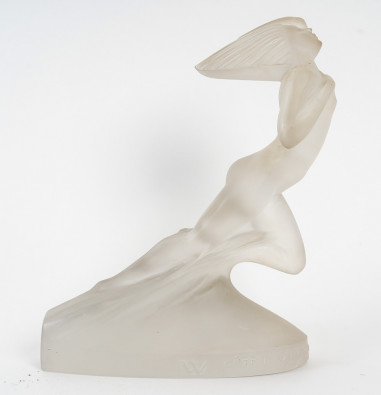René Lalique : Statuette côte d'azur...