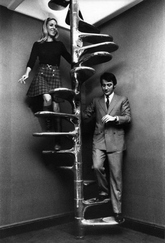 Roger TALLON : Spiral staircase...