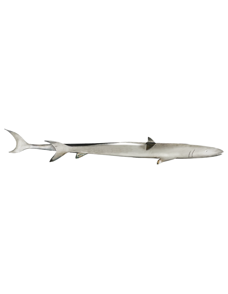 Gio Ponti: Solid silver shark