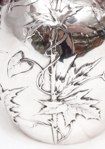 Edmond Tetard - Vase with thistles...