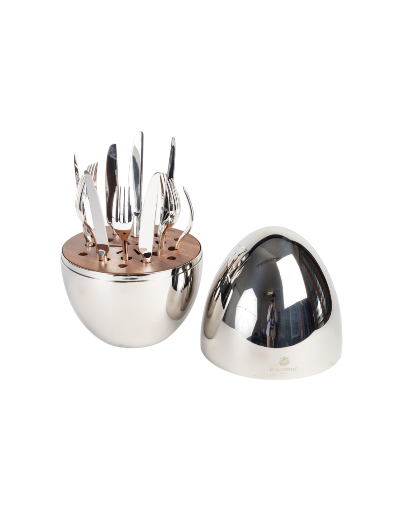 Christofle: Mood - 24-piece set for 6 - silver metal