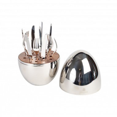 Christofle: Mood - 24-piece set for 6 - silver metal