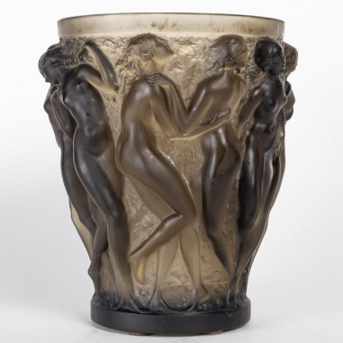 René Lalique : Vase Bacchantes, circa...