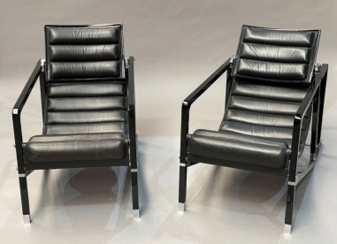 Paire de fauteuils « Transat...