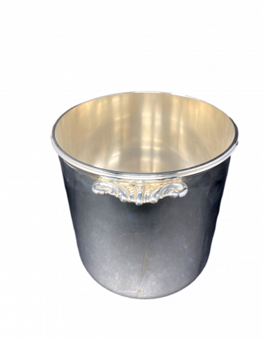 PUIFORCAT: Louis XV style silver-plated Champagne bucket