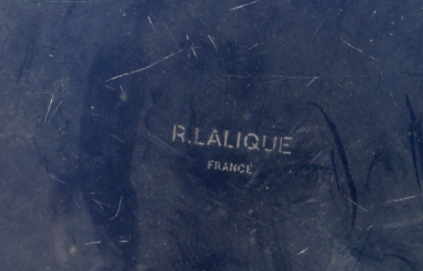 René LALIQUE Glass bowl. Art deco...