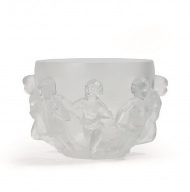 LALIQUE FRANCE,
Vase en cristal de 1945
Modèle Luxembourg