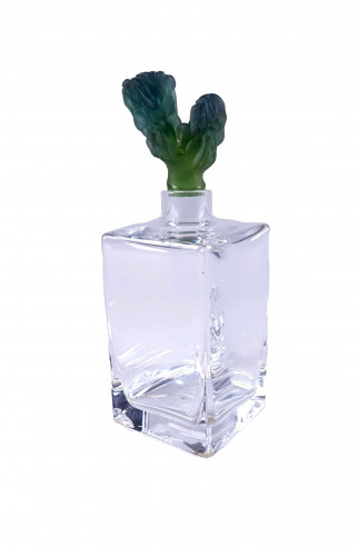 Carafe en en cristal 
Art moderne de 1943
Daum, modèle Cactus