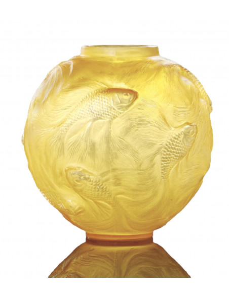 René Lalique, art deco glass vase from the 1920s
