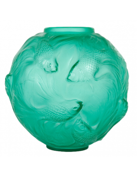 René Lalique, "Formose" glass vase, 1920s