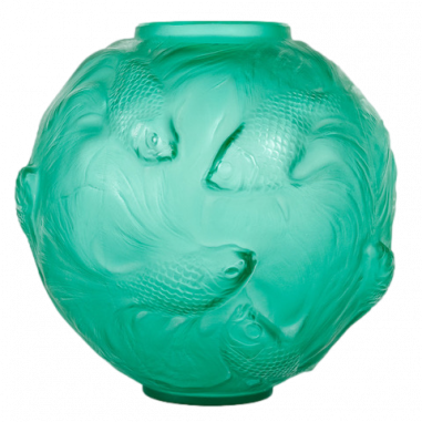 René Lalique, Vase en verre "Formose" des années 20