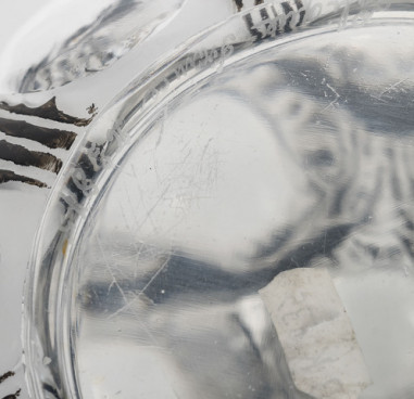 René Lalique, Vase en verre+...