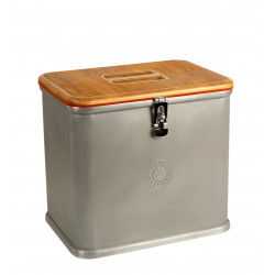 HERMES & Pierre Dubourg, Boîte de pansage en aluminium