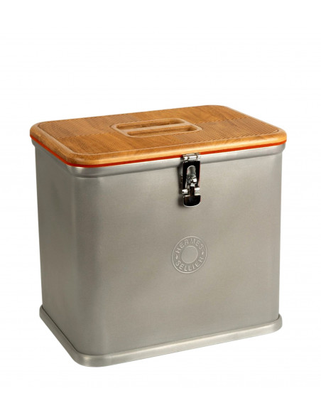 HERMES & Pierre Dubourg, Boîte de pansage en aluminium