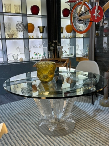 Lalique Crystal "CACTUS" Table