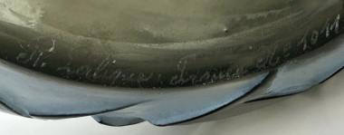 RENE LALIQUE , Grey Penthièvres Vase...