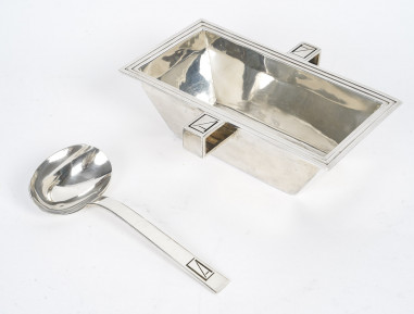 Jean PUIFORCAT (1897-1945) Saucière...