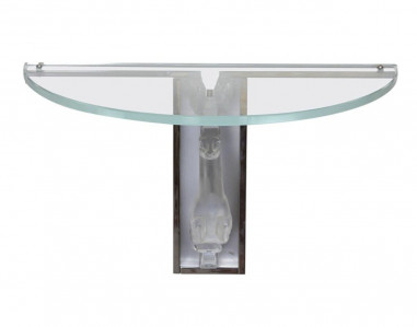 Lalique France : Console cerf