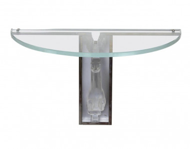 Lalique France : Stag console