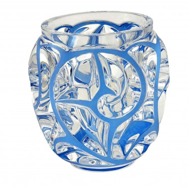 Cristal Lalique ,Vase "tourbillon...