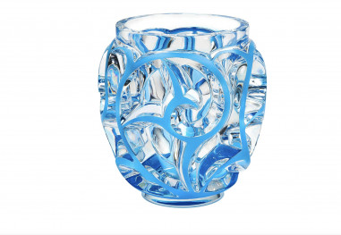 Cristal Lalique ,Vase "tourbillon...