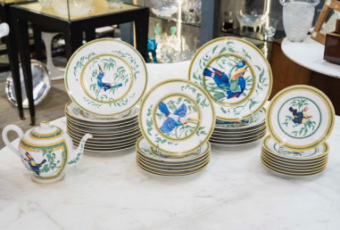 Hermès : "Les Toucans" Partie de Service