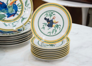 Hermès : "Les Toucans" Partie de Service