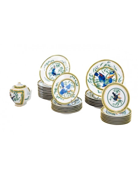 Hermès : "Les Toucans" Partie de Service