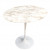 Eero SAARINEN (1910-1961), Edition Knoll : Oval marble pedestal table