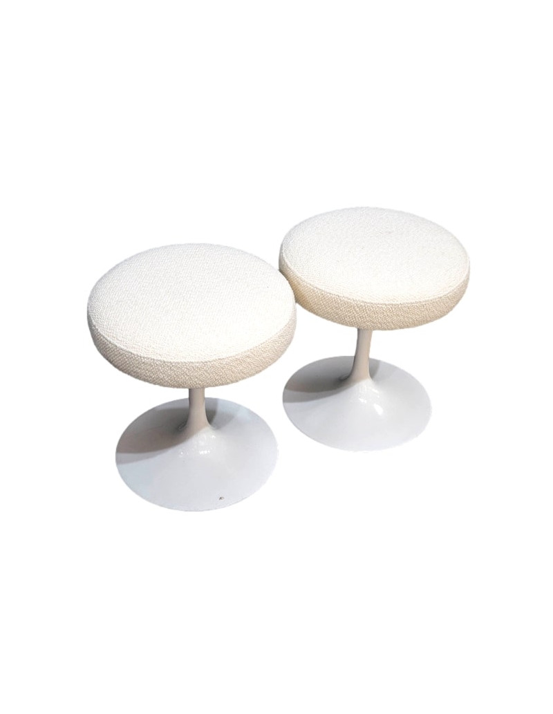 knoll -E Saarinen ‘Tulip’ Pair of stools