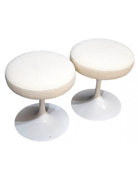 knoll -E Saarinen ‘Tulip’ Pair of stools