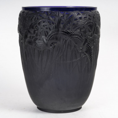 René Lalique ,Vase ‘Aigrettes’,1926.