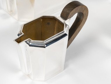 JEAN E. PUIFORCAT 4 SOLID +SILVER...