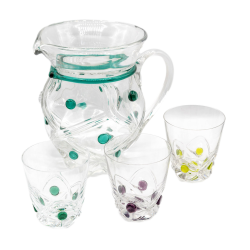 Lalique France ,1952, service Verres "FLORIDE"