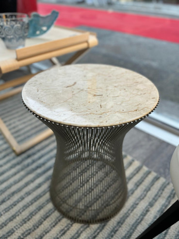 Knoll& Waren PLATNER, Paire de tables...