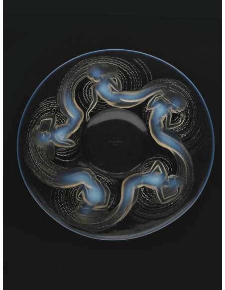 René Lalique (1860-1945) - “Calypso” flat bowl,1930.