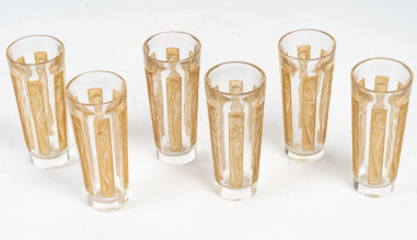 R. Lalique - “Six figurines” series...