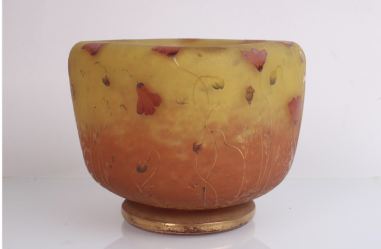 DAUM NANCY, Vase "Coquelicots