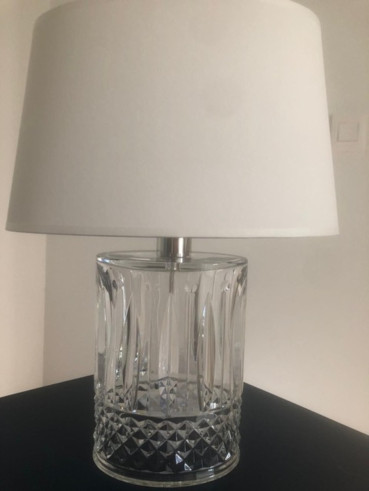 Cristal Saint Louis : Lampe "Tommy"